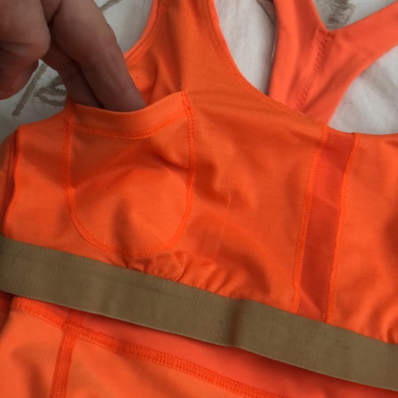 Orange lululemon tank - Picture 4 of 4